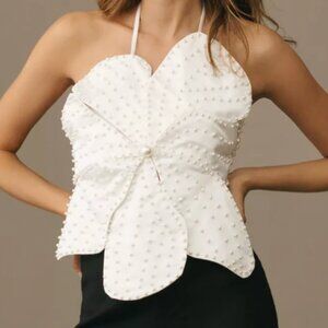 By Anthropologie Pearl Flower Cami